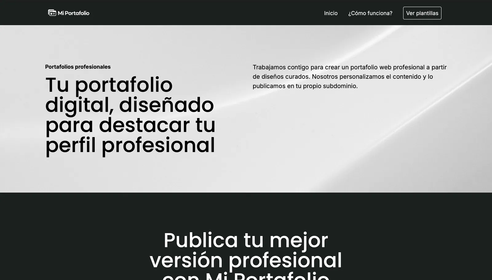 Vista 1 del proyecto MiPortafolio.com.mx